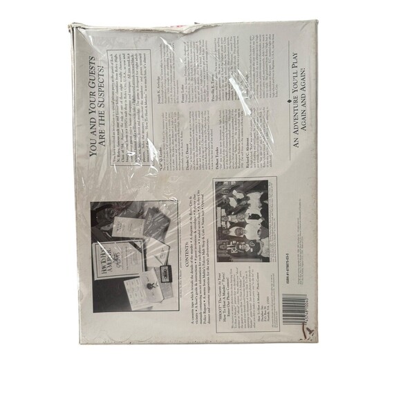 Sealed How To Host a Murder ‘The Class of '54’ Vintage Party Board Game - Picture 3 of 5